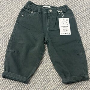 Zara Kids Dark Green Jeans